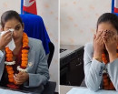 पदबहालीमा मन्त्रीको आँखामा आँशु_img