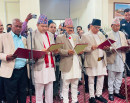 लुम्बिनीमा मन्त्रिपरिषद् पुनर्गठन, नवनियुक्त पाँच मन्त्रीले लिए शपथ_img