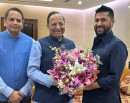 रवि लामिछानेलाई नयाँदिल्लीमा कसले गर्‍यो स्वागत ?_img