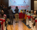 शरद चन्द्र शाहा मेमोरियल फाउण्डेसनद्वारा उमेश मास्के र सन्दीप लामिछाने सम्मानित_img