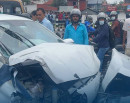 काठमाडौंमा पाँच सवारी एकापसमा ठोक्किँदा १० जना घाइते_img