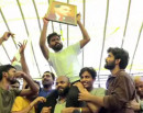 शिक्षामन्त्रीको राजीनामापछि दिल्लीको जन्तर-मन्तरमा उत्सव_img