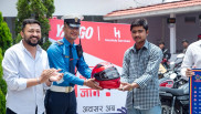 याङ्गो राइडद्वारा नेपाल ट्राफिक प्रहरीसँग मिलेर सडक सुरक्षा कार्यक्रम आयोजना