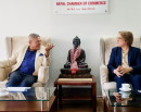नेपाल चेम्बर र स्पेनिश चेम्बरबीच भेटबार्ता, व्यापार तथा लगानी सहकार्य विस्तार गर्नेबारे छलफल_img