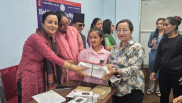 सलिकोद्वारा नेत्रहीन महिला संघ नेपालका विद्यार्थीलाई शैक्षिक सामग्री हस्तान्तरण