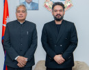 प्रधानमन्त्री साह  र भारतीय राजदूत श्रीवास्तवबीच भेटवार्ता_img
