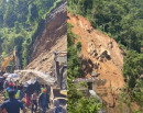 छहरामा ठूलो ढुंगासहितको पहिरो खसेपछि पृथ्वी राजमार्ग अवरुद्ध_img