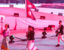 एसियाली खेलकुद जापानमा सुरु, मार्चपास्टमा चन्द्र र मानमतीले बोके नेपाली झण्डा_img