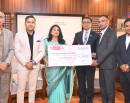 प्रधानमन्त्री दैवी प्रकोप उद्दार कोषमा प्रभु महालक्ष्मी लाइफको एकाउन्न लाख सहयोग_img