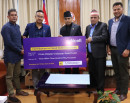 भोटेकोशी बाढी प्रभावितका लागि एनसेल कर्मचारीद्वारा ३३ लाख ५० हजार सहयोग_img