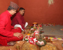 दसैं सुरू : हनुमान ढोकाको दसैं घरमा जमरा राखियो_img