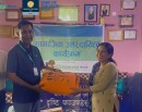 दृष्टि फाउण्डेसनलाई  सिटिजन्स बैंकले गर्‍याे सरसफाइका सामान सहयोग_img