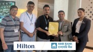 एनएमबी बैङ्कका ग्राहकलाई  हिल्टन काठमाडौंमा विशेष छुटको व्यवस्था