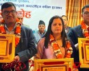 ‘भ्रष्टाचार विरुद्धका कविता’ पुस्तक लोकार्पण, नगद सहित सर्जकलाई सम्मान_img