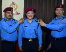 सगरमाथा चढेर बढुवा पाएकी प्रहरी नायव निरीक्षक शेर्पालाई दर्ज्यानी चिह्न प्रदान_img