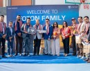 जेभियर इन्टरनेशनल स्कूललाई १३ वटा फोटोन माउन्टेन इभी भ्यान हस्तान्तरण_img