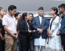 जब प्रधानमन्त्री ओलीको गला अवरुद्ध भए, अनि आँखा रसाए…_img
