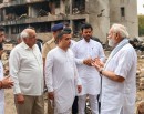 विमान दुर्घटनास्थल अहमदाबादमा प्रधानमन्त्री मोदी (तस्बिरहरू)_img