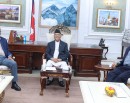 सिंहदरबारमा ओली, देउवा र प्रचण्डबीच छलफल_img