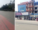 सार्वजनिक यातायात बन्द हुँदा यात्रुलाई सास्ती (तस्बिरहरू)_img
