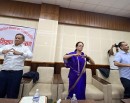 सञ्चार मन्त्रालयका मन्त्री र कर्मचारी सबै योग अभ्यासमा_img
