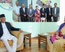 प्रधानमन्त्री ओली र पूर्वराष्ट्रपति भण्डारीबीच एमाले मुख्यालयमा भेटवार्ता_img