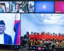 नेपाली महिला फुटबल टिमलाई प्रधानमन्त्रीको शुभकामना_img