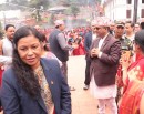 पशुपतिनाथ मन्दिर परिसरमा संस्कृतिमन्त्री पाण्डे_img