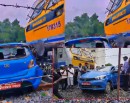 जनकपुरमा रेल र कार ठोक्किए_img