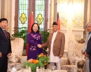 प्रधानमन्त्री ओली र भियतनामकी उपराष्ट्रपति सुआनबीच भेटवार्ता_img
