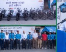 गोल्छा ग्रुपद्वारा ट्राफिक प्रहरी कार्यालय बग्गीखानालाई २० थान मोटरसाइकल हस्तान्तरण_img