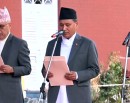 अन्तरिम सरकारको अर्थमा खनाल, ऊर्जामा घिसिङ र गृहमा अर्यालले लिए सपथ, अरु कुन मन्त्रालय कसको जिम्मामा ?_img
