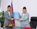 लोकसेवा आयोगको वार्षिक प्रतिवेदन राष्ट्रपतिसमक्ष पेस_img