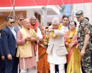 गौरीघाट पुगेर राष्ट्रपतिले गरे छठी माताको पूजा_img