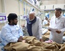 बिस्फोटका घाइतेलाई अस्पतालमा भेटेर मोदीले भने : दोषीलाई छोड्दैनौं_img