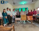 सिटिजन्स बैंकद्वारा विद्यालयलाई पंखा हस्तान्तरण