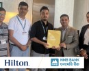 एनएमबी बैङ्कका ग्राहकलाई  हिल्टन काठमाडौंमा विशेष छुटको व्यवस्था