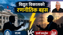 विद्युत विकासको रणनीतिक वहस: राज्य र उर्जा प्रवद्र्धकबीच आरोप-प्रत्यारोप, समितिले दिएको सुझाव नै दुराशयपूर्ण रहेको आरोप