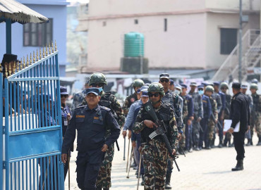 झापामा सेना, प्रहरी र सशस्त्रको संयुक्त गस्ती (फोटो फिचर)