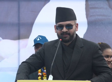 रास्वपाको धनगढी सभामा जम्मा तीन मिनेट बोले बालेन, के भने ?