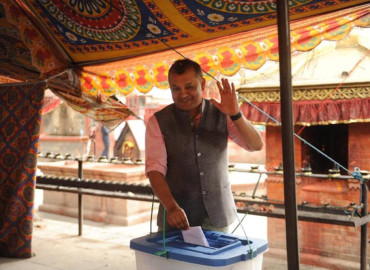 मतदाताको उत्साहले लोकतन्त्रप्रतिको विश्वास झल्कियो- सभापति थापा