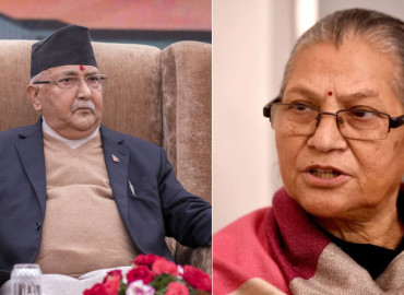 अष्टलक्ष्मीको ओलीलाई सुझाव– पार्टी कसैको पेवा होइन, नेतृत्व छोड्नुस्