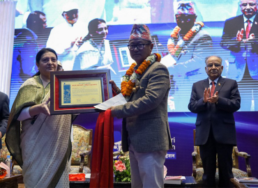 मदन भण्डारी ‘राष्ट्रिय पुरस्कार’ बाट रमेश रुछेन राई पुरस्कृत