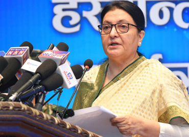 कम्युनिस्ट आन्दोलनको भविष्यबारे हतारमा निष्कर्ष निकाल्न हुँदैन: विद्या भण्डारी