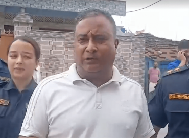 विराटनगरका कांग्रेस नेता अभिषेक गिरी आफ्नै घरबाट पक्राउ