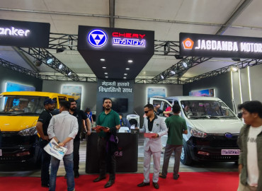 चेरी वान्डाका ईभी भ्यान, बिना धितो हायर पर्चेज सुविधासहित नाइमा एक्स्पोमा