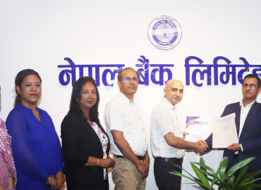 नेपाल बैंक र पिपल्स डेन्टलबीच सम्झौता