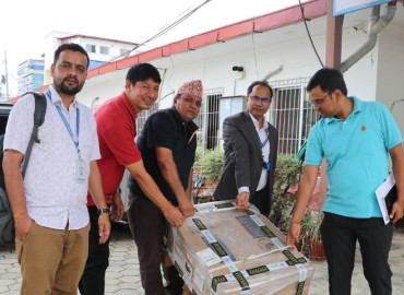 भोटेकोशी बाढी प्रभावित क्षेत्रमा २० स्याटेलाइट फोन उपलब्ध