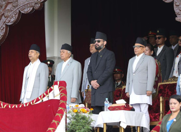 टुँडिखेलमा संविधान दिवस मनाइयो, राष्ट्रपतिदेखि प्रधानमन्त्रीसम्म सहभागी