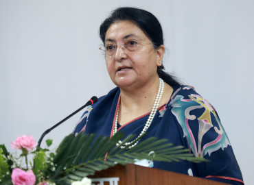 ग्लोबल गभर्नेन्स फोरममा सहभागी हुन पूर्वराष्ट्रपति भण्डारी चीन जाँदै